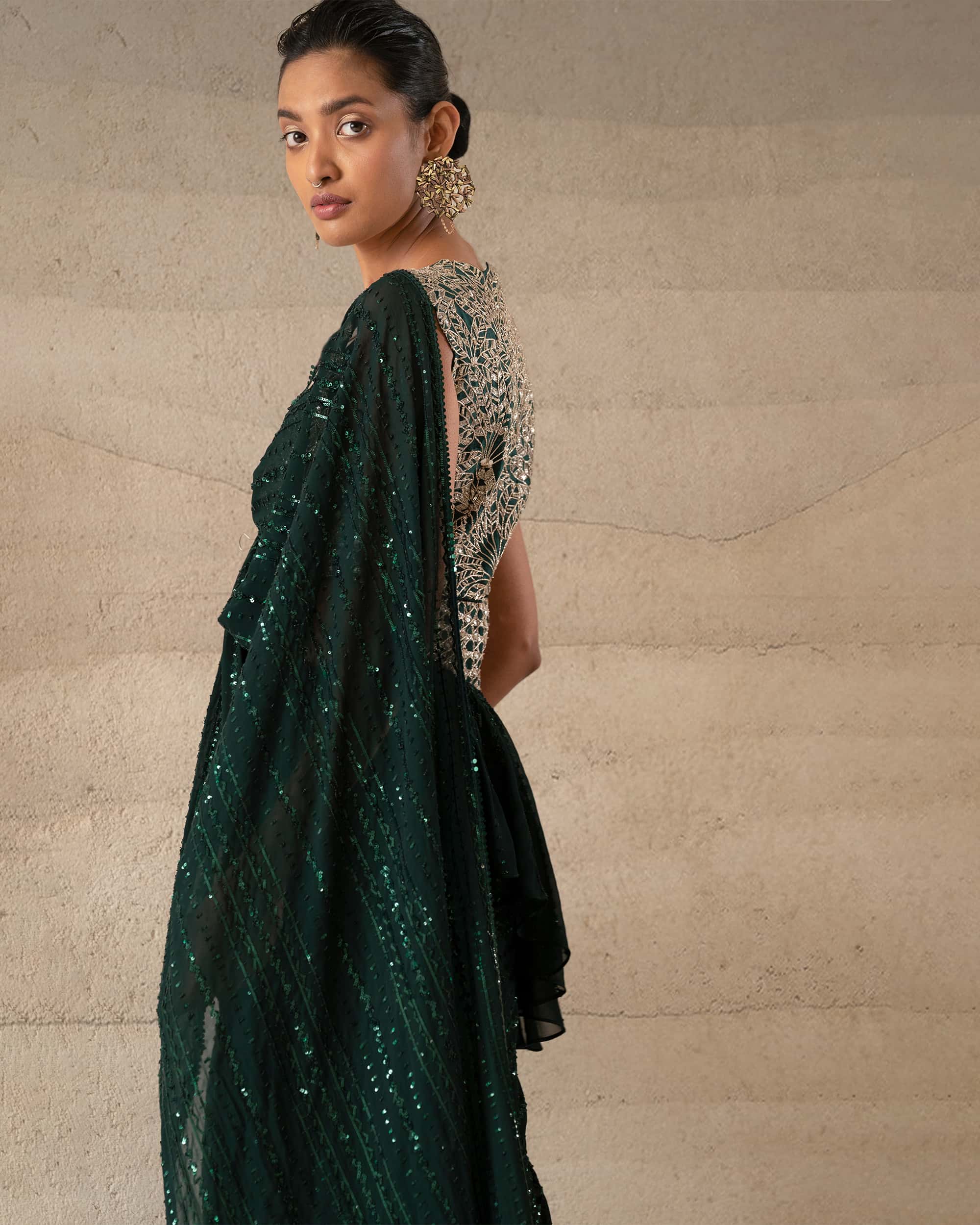 Drishya Saree gown