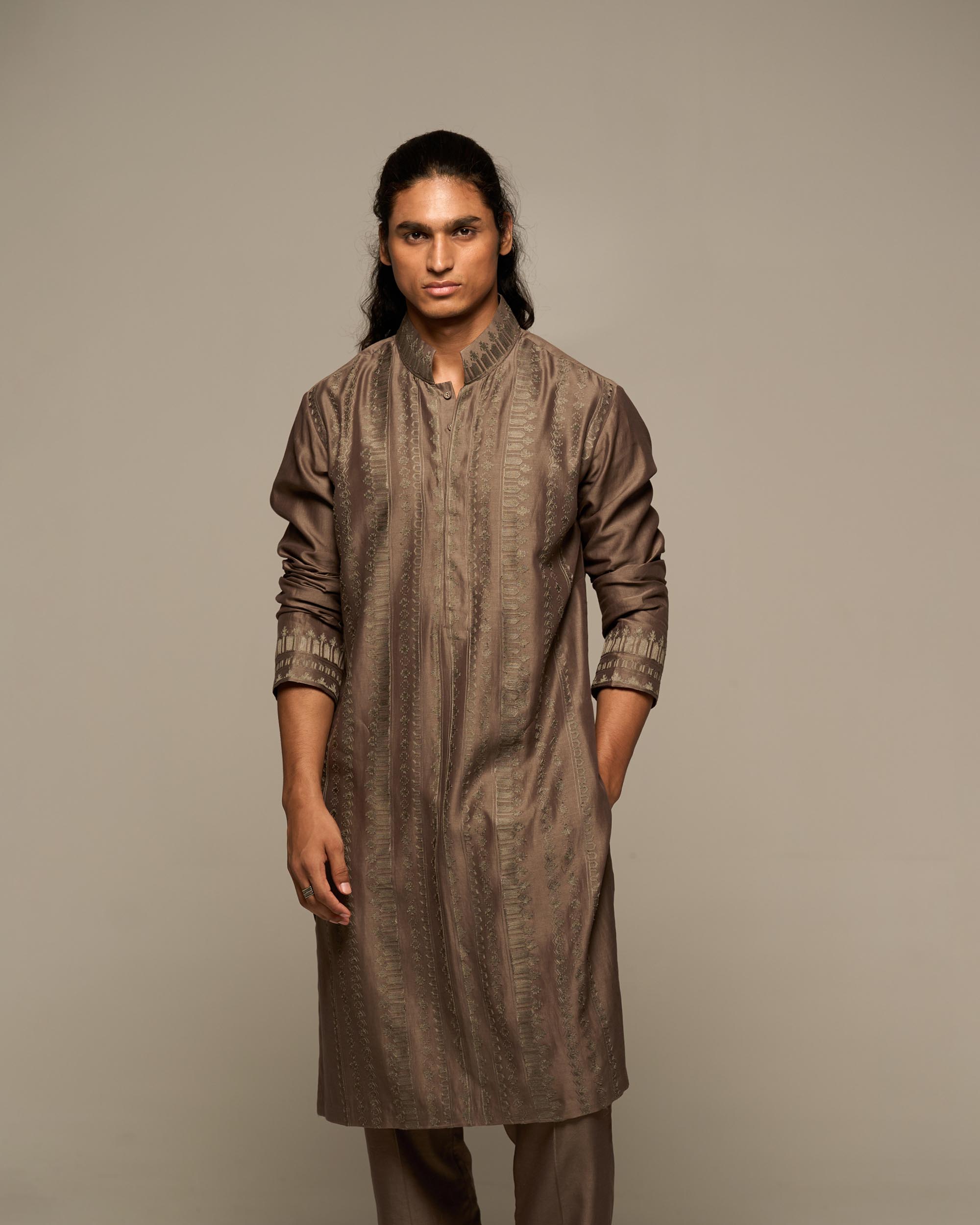 Brick Finial Kurta Set