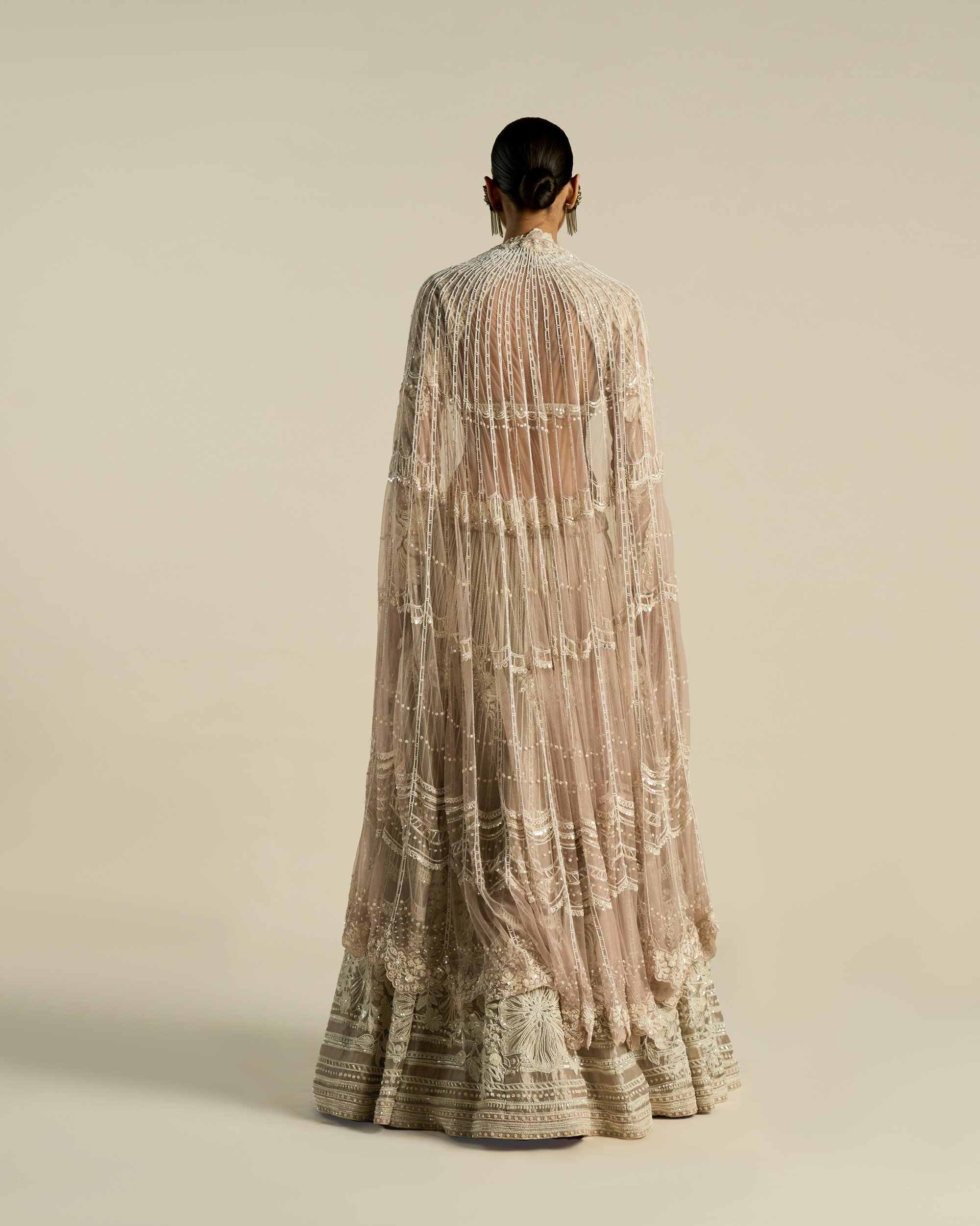 Hibiscus Scallop Lehenga Set