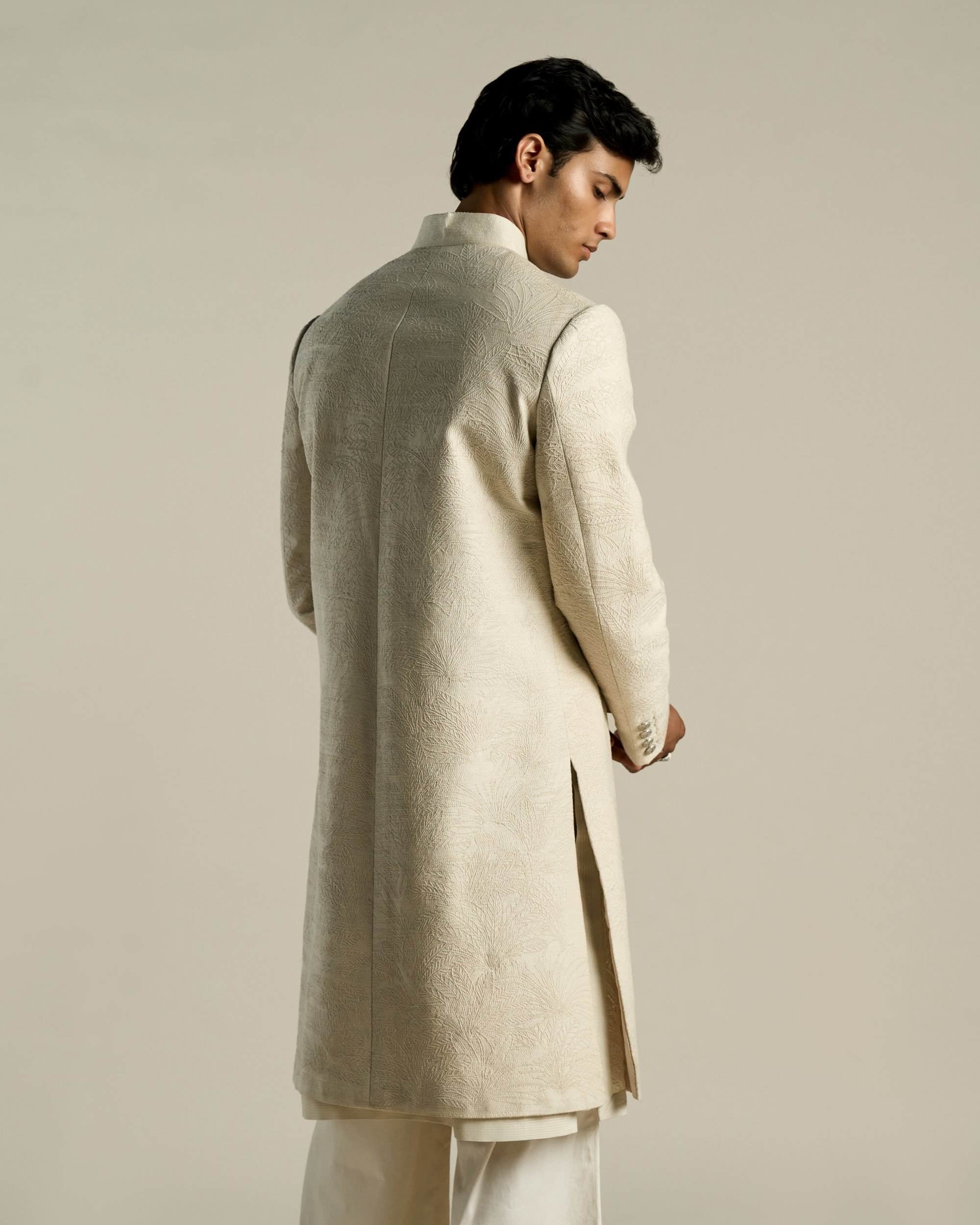 Palm Ruin Sherwani Set