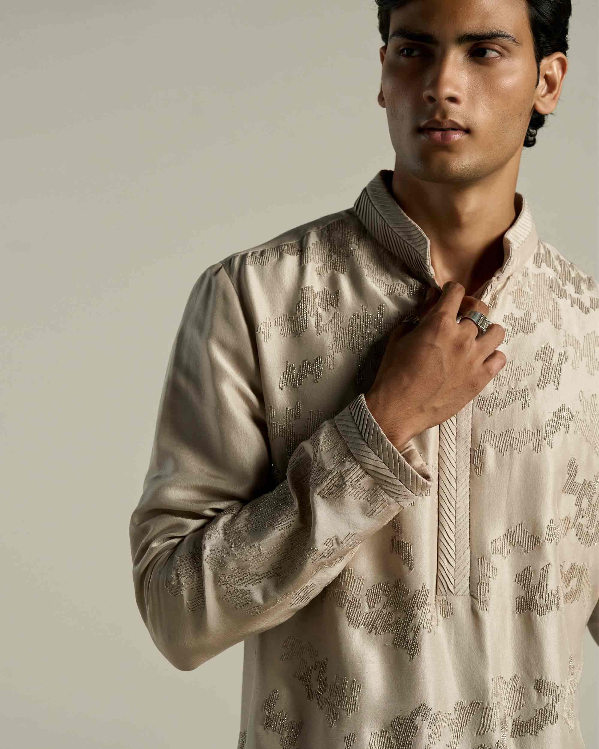 Dori Ikkat Kurta Set