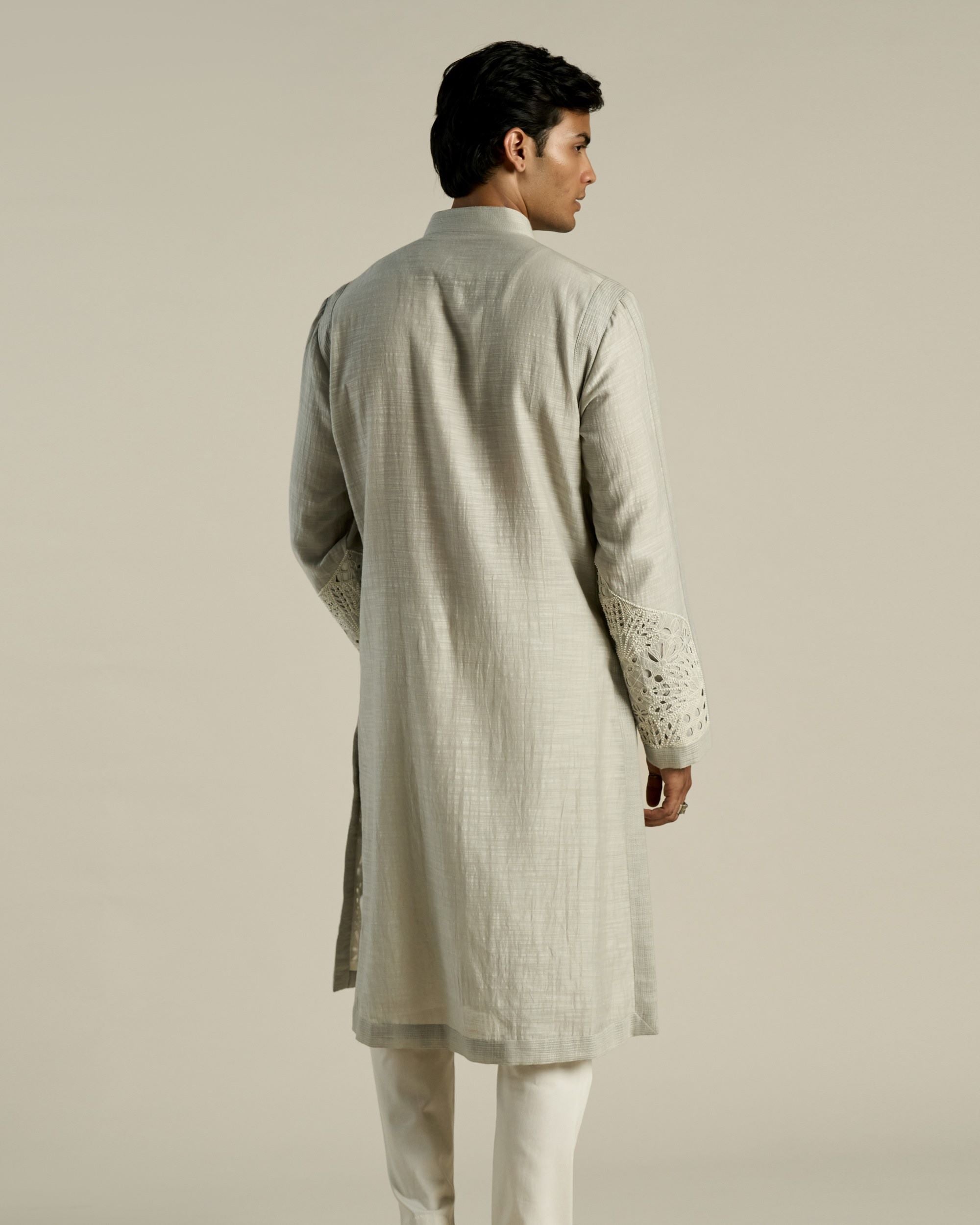 Palm Garden Cutwork Kurta Set