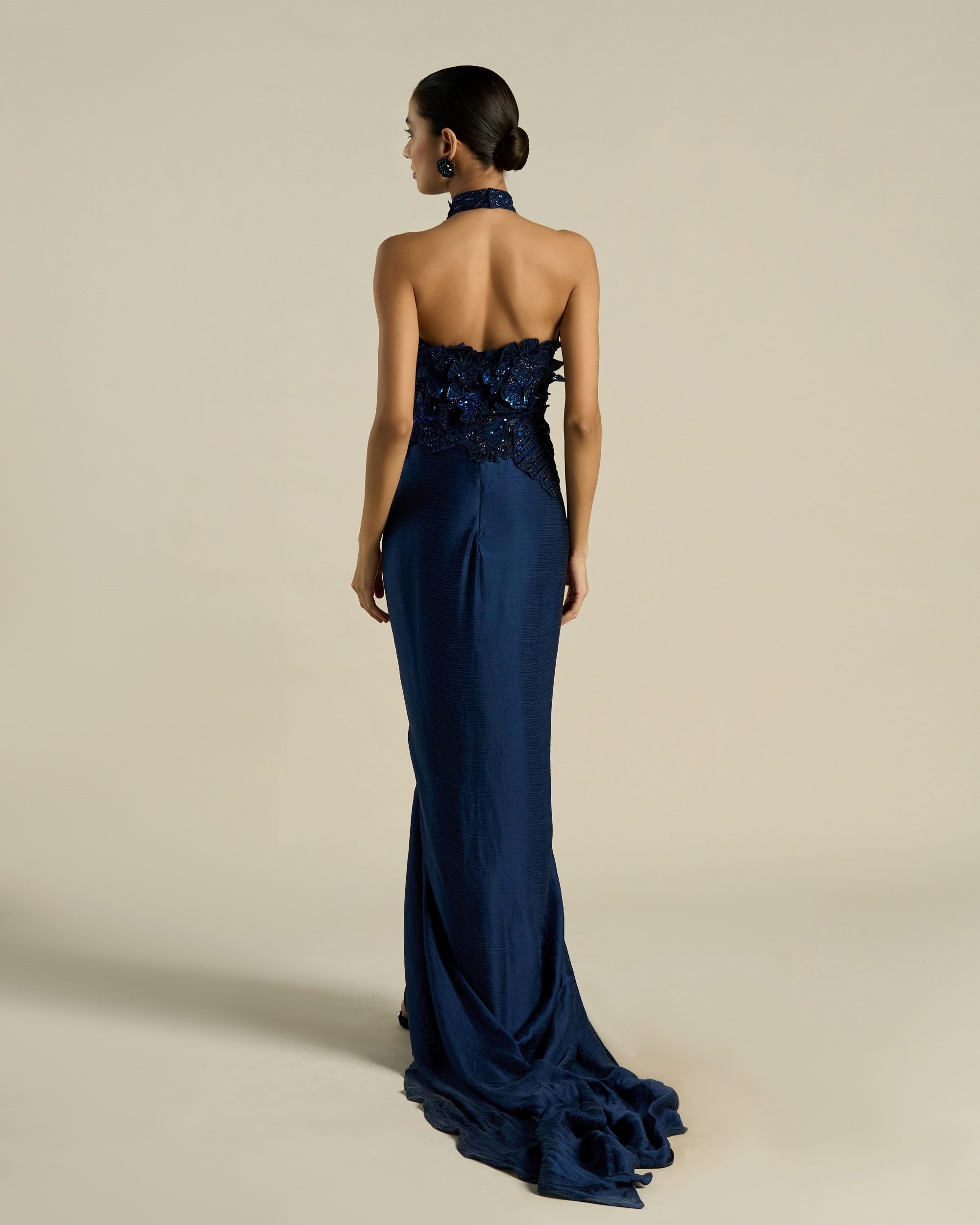 Jumbo Hibiscus Halter Co-Ord Set