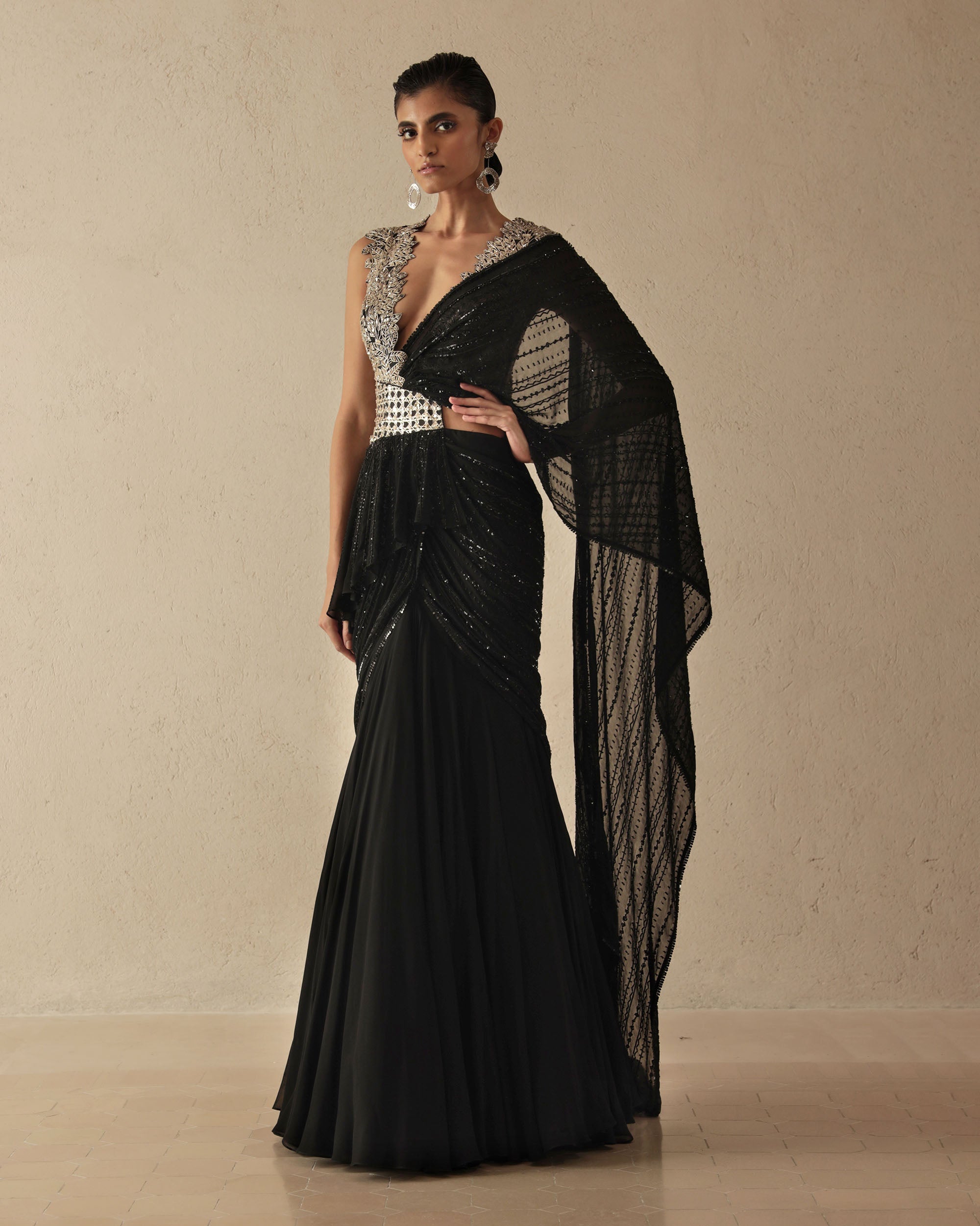 Drishya Saree gown